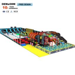 Playground Equipment Manufacturer - Cool Themed Parks Slides Trampoline