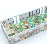 Indoor Playground Factory - Hot Sale Candy Theme Wooden Slide Ball Pool