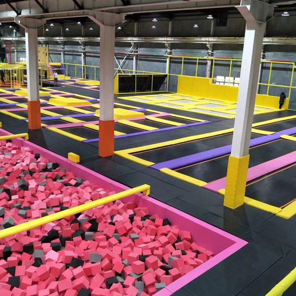 Trampoline Park Supplier - Customise 1000 Sqm Adults Sports Fun