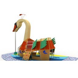 Outdoor Playground Manufacturer - Outdoor Luxury Large Wooden Amusement