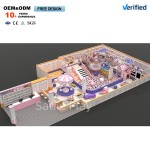 Indoor Playground Manufacturer - Purple-Toned Parent-Child Interactive