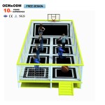 Trampoline Equipment Manufacturer - Hot Sale Commercial Interactive Trampoline