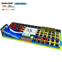 Play Center Factory - 700-1000㎡ Indoor Ball Pool Trampoline Big Slide