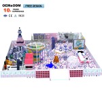 Playground Equipment Manufacturer - High Quality Purple Castle Theme