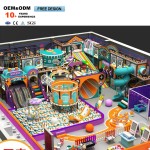 Adventure Park Supplier - Orange Robot Theme Maze Adventure Slide