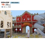 Amusement Equipment Supplier - Large Children's Castle Theme Slide