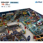 Soft Play Equipment Manufacturer - Community Indoor Neon City Theme Soft