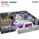 Indoor Playground Manufacturer - Purple-Toned Parent-Child Interactive