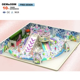 Playground Equipment Supplier - Supplier Pink Castle Theme Maze Ocean