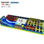 Indoor Trampoline Supplier - Large Commercial Indoor Trampoline Ball Pool