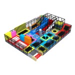 Trampoline Park Manufacturer - Commercial Large Slide Ball Pool Indoor