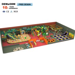 Indoor Playground Factory - Commercial 600 Sqm Ball Pool Soft Play