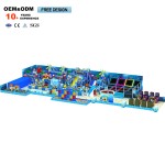 Playground Factory - Indoor Maze Ball Pit Trampoline Wooden Soft