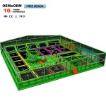 Trampoline Equipment Manufacturer - Hot Sale Commercial Interactive Trampoline