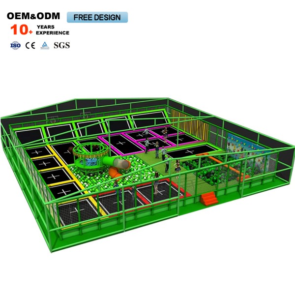 Trampoline Equipment Manufacturer - Hot Sale Commercial Interactive Trampoline
