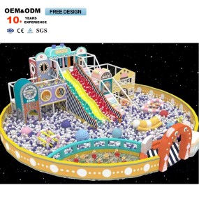 Play Equipment Manufacturer - Shopping Mall Large Slide Ocean Ball Pool
