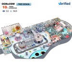 Playground Equipment Supplier - Supplier Pink Castle Theme Maze Ocean