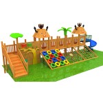 Outdoor Playground Manufacturer - Outdoor Luxury Large Wooden Amusement