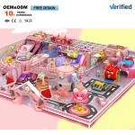 Playground Supplier - Distributor Pink Castle Adventure Naughty Castle