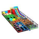 Amusement Facility Supplier - Children's Trampoline Amusement Commercial