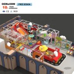 Indoor Playground Manufacturer - Customizable Cartoon Themed Maze Commercial