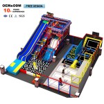 Indoor Trampoline Supplier - Large Commercial Indoor Trampoline Ball Pool