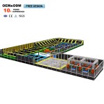 Play Center Factory - 700-1000㎡ Indoor Ball Pool Trampoline Big Slide