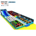 Play Center Factory - 700-1000㎡ Indoor Ball Pool Trampoline Big Slide