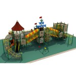 Outdoor Playground Factory - Wooden Outdoor Playground Set for Children