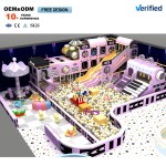 Indoor Playground Manufacturer - Purple-Toned Parent-Child Interactive