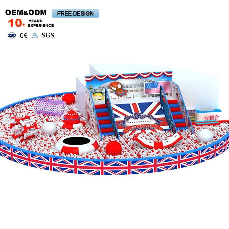 Play Center Supplier - Large Indoor Round Children's Play Ball Pool