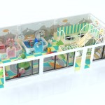 Indoor Playground Factory - Hot Sale Candy Theme Wooden Slide Ball Pool