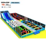 Indoor Trampoline Supplier - Large Commercial Indoor Trampoline Ball Pool