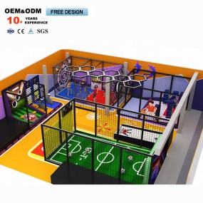 Amusement Park Supplier - Hot Sale Commercial Multifunction Playground