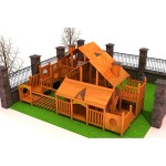 Playground Supplier - Playground Outdoor Commercial Wooden for Children