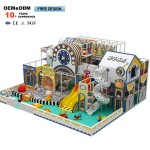 Soft Play Equipment Factory - Latest Attractive Three Layer Tiny Town