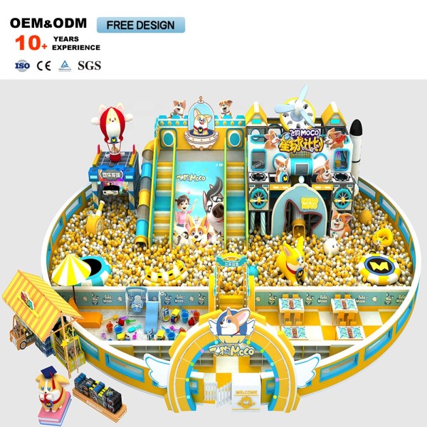 Indoor Playground Manufacturer - Wholesale Planet Plane Theme Slides