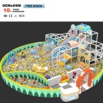 Play Equipment Manufacturer - Shopping Mall Large Slide Ocean Ball Pool
