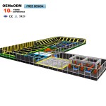 Indoor Trampoline Supplier - Large Commercial Indoor Trampoline Ball Pool