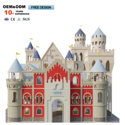 Amusement Equipment Supplier - Large Children's Castle Theme Slide