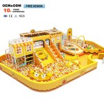 Soft Play Equipment Factory - Latest Attractive Three Layer Tiny Town