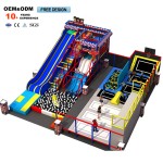 Play Center Factory - 700-1000㎡ Indoor Ball Pool Trampoline Big Slide