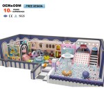 Playground Equipment Manufacturer - High Quality Purple Castle Theme