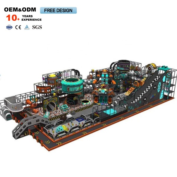 Play Equipment Factory - 800-1200 High Quality Space Themed Large Slides