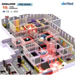 Playground Supplier - Distributor Pink Castle Adventure Naughty Castle