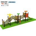 Playground Supplier - Children's Outdoor Wooden Swan Paradise Feature