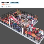 Indoor Playground Manufacturer - Customizable Cartoon Themed Maze Commercial