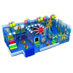 Amusement Park Supplier - Large Luxury Ocean Theme Ball Slide Pipeline
