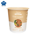 Non-GMO Instant Vegan Ramen Soup Cups Gluten-Free and Sugar-Free Packaged in Box or Bag