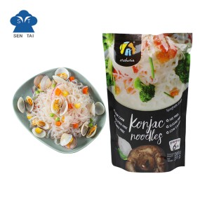 Free Samples Vegan High Dietary Fiber Konjac Noodles Shirataki Pasta Shirataki Noodles Private Label